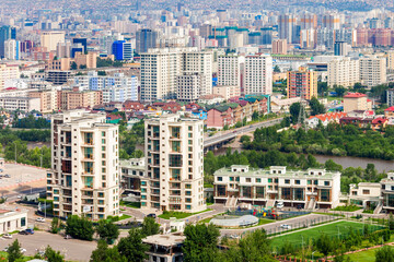 Ulaanbaatar aerial view, Mongolia
