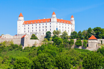 Fototapeta na wymiar Castle in Bratislava, Slovakia