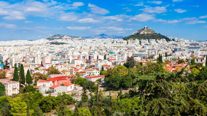 Fototapeta na wymiar Mount Lycabettus in Athens