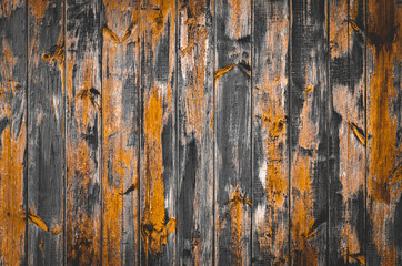Art is empty of the beautiful old dark wood wall, patter natural texture, and surface for design background of tone vintage, caused by weathering, Pinaceae, Khasiya Pine