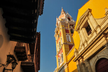 Fototapeta na wymiar Cartagena Cathedral