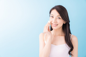 Fototapeta premium 美容イメージ パフ