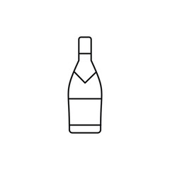 wine drink icon vector