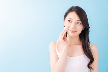 Fototapeta premium 美容イメージ パフ