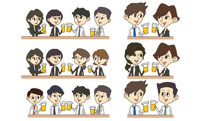 オフィスワーカー 飲み会編
