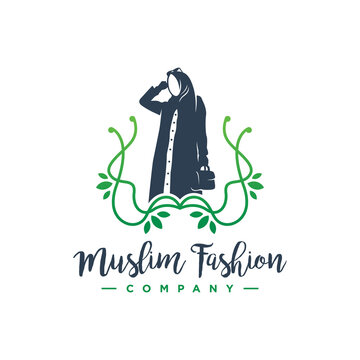 Hijab Fashion Logo Design