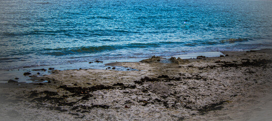 beach in the morning