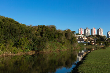 Barigui Park in Curitiba Parana Brazil.