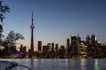 beautiful city view of Toronto