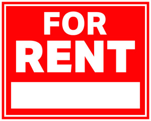 for rent sign