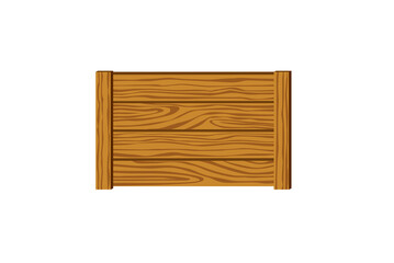 木製看板のイラスト