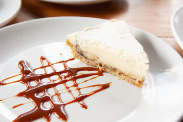 cheesecake with chocolate