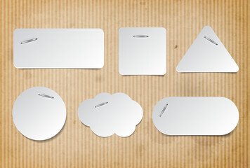 set of note papers