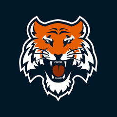 tiger sport logo template