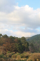 autumn in the mountains