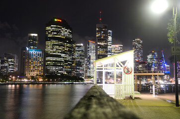 Brisbane City by Night