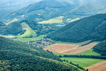Muran plain, Slovakia, seasonal natural scene