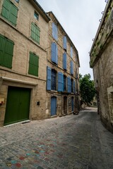 Fototapeta na wymiar Pézenas, ville ancienne et historique de l'hérault en région Occitanie - France.