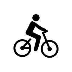 Obraz premium bicycle icon vector symbol template