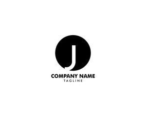 Initial Letter J Logo Template Design
