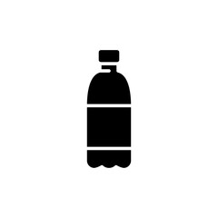 plastic bottle icon vector symbol template