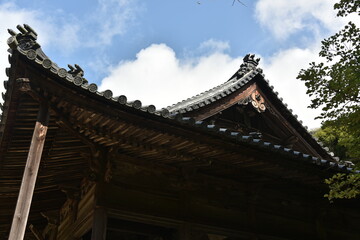 日本の岡山県備前市で見つけた古くて美しい建物