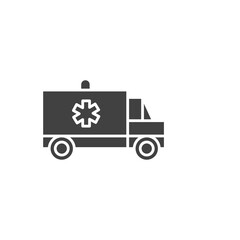 Ambulance icon. Emergency symbol modern, simple, vector, icon for website design, mobile app, ui. Vector Illustration