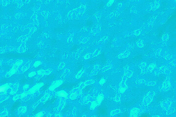 Grainy CG gradient texture of decorative paint of trending in 2020 blue color Aqua Menthe - background design template