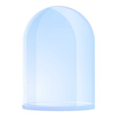 Crash protective glass icon. Cartoon of crash protective glass vector icon for web design isolated on white background