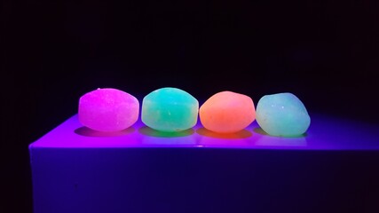 colorful  naphthalene balls  