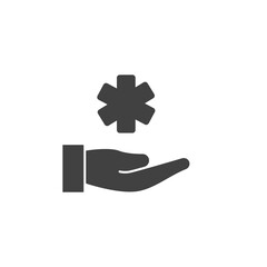 Medical support icon. Help symbol modern, simple, vector, icon for website design, mobile app, ui. Vector Illustration