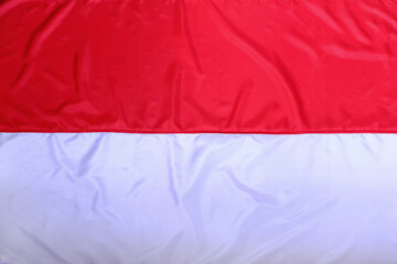 Indonesia Flag Red and White. Indonesian Independence Day, August.