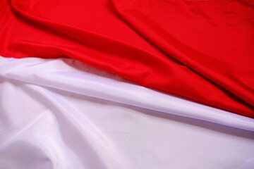 Indonesia Flag Red and White. Indonesian Independence Day, August.