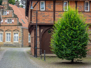 Die kleine Stadt Legden im Münsterland
