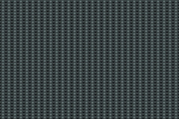 Abstract vector texture of scales. Black vector seamless pattern. Background consisting of black hexagons. 