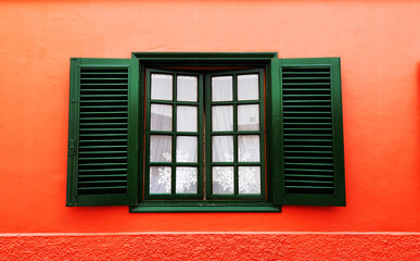 Architectural detail in San Cristobal de la Laguna, Tenerife, Canary Islands