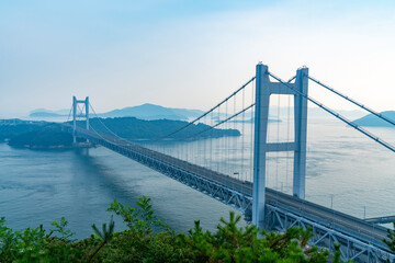 [岡山県]瀬戸大橋（鷲羽山展望台）