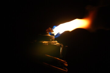 Candle on the wind