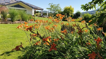 house in the garden