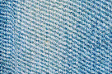Denim blue jeans texture close up background top view