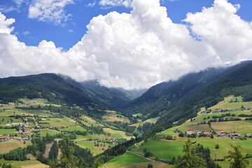Fototapeta premium summer mountain landscape in austria