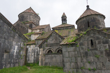 Fototapeta na wymiar Haghpat Monastery in Haghpat village, Alaverdi, Lori, Armenia. It is part of the World Heritage Site - Monasteries of Haghpat and Sanahin.