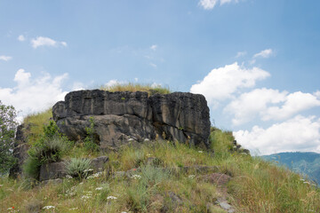 Kayan Fortress. a famous Historic site in Alaverdi, Lori, Armenia.