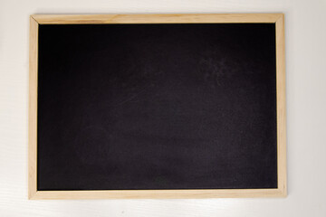 Blackboard template for chalk write or draw. slate blackboard