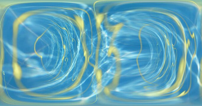 Texture of water surface, Slow motion of ripples and waves, light water loop background, 3D simulation animation