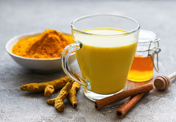 Golden turmeric milk