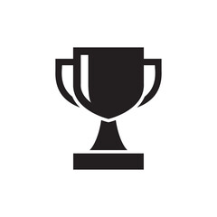 trophy icon vector symbol template