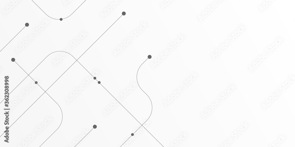 Poster abstract connect lines and dots.technology graphic networkbackground.