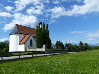 Fototapeta na wymiar Kapelle in Bayern
