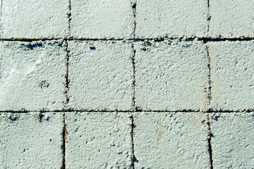 New cement surface with cutting